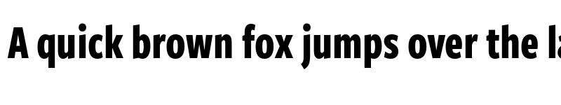 Preview of FreightSansCmpPro Bold font