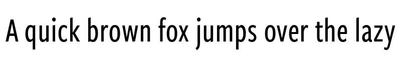 Preview of FreightSansCmpPro Med font