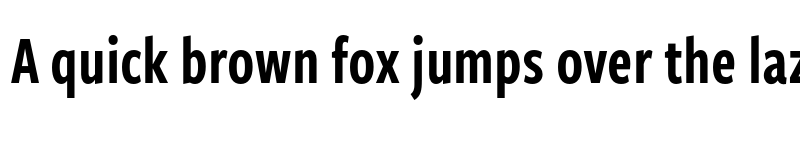 Preview of FreightSansCmpPro Semi font