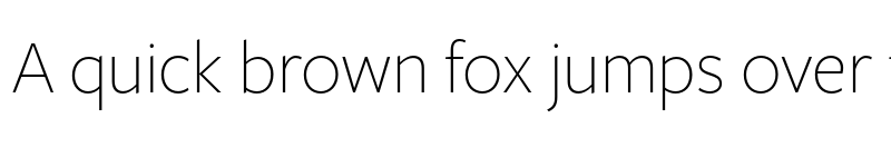 Preview of FreightSansHPro XLight font