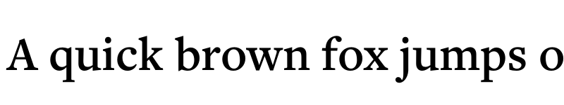 Preview of FreightText Pro Semibold font