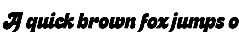 Preview of Freitag Display Trial M Italic font