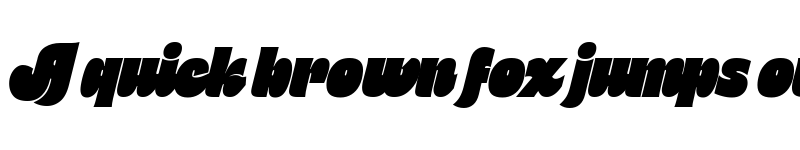 Preview of Freitag Display Trial XL Italic font