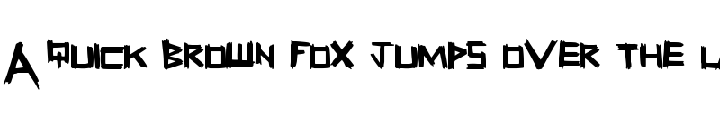 Preview of FreshSticks Regular font