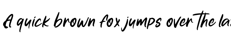 Preview of Fresnilo Regular font