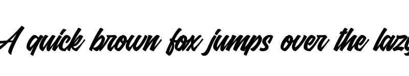 Preview of Fresty Script Regular font