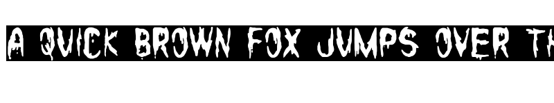 Preview of Friday 14 Regular font