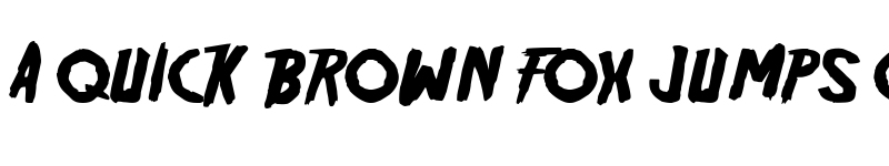 Preview of Friday13 Regular font