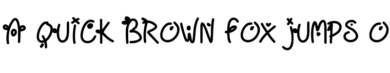 Preview of Fridayfreedotsbold Medium font