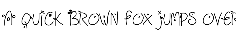 Preview of Fridayfreedotslight Medium font