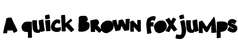 Preview of Fried Banana Regular font