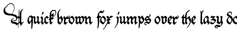 Preview of Friedolin Regular font