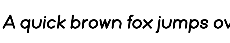 Preview of Friend Bold Italic font