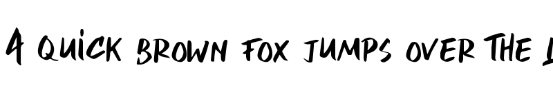 Preview of Friendly Stranger Regular font