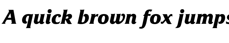 Preview of Friz Quadrata Bold Italic font