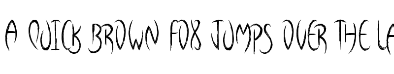 Preview of From Nowhere Regular font