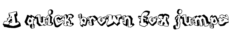 Preview of From Street Art Regular font