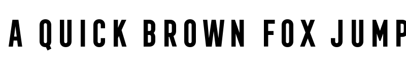 Preview of FrontageCondensed-Bold ? font