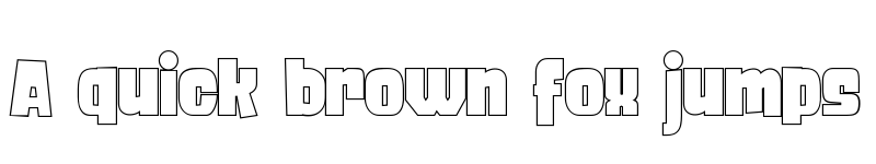 Preview of FROS BOLD Line Regular font