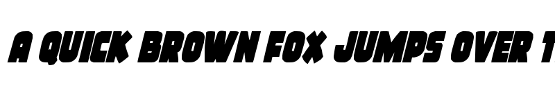 Preview of Frost Giant Condensed Italic Condensed Italic font