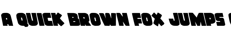 Preview of Frost Giant Leftalic Italic font