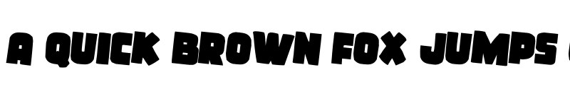 Preview of Frost Giant Rotated 2 Regular font