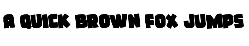 Preview of Frost Giant Rotated Regular font