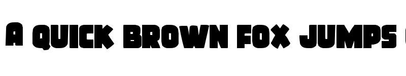 Preview of Frost Giant Staggered Regular font