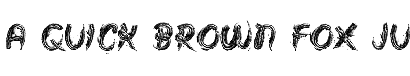 Preview of FROSTING BW PERSONAL USE Bold font