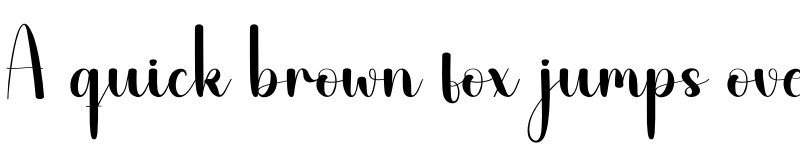 Preview of Fruitcake Regular font