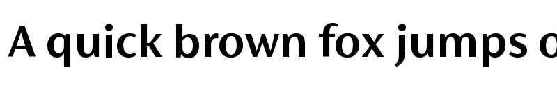 Preview of FS Siena W05 Semibold font