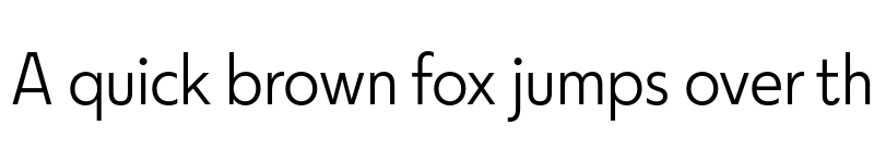Preview of FS Split Sans Trial Light font