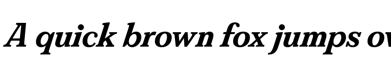 Preview of FS Split Serif Trial Bold Italic font