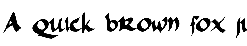 Preview of FSO incompetent apprentice Regular font