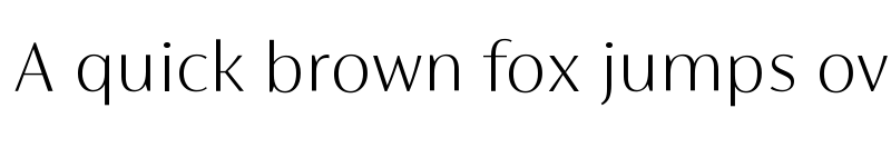 Preview of FSSiena-Thin Regular font