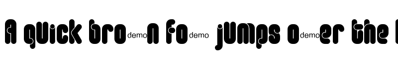 Preview of FT Roundabout round font