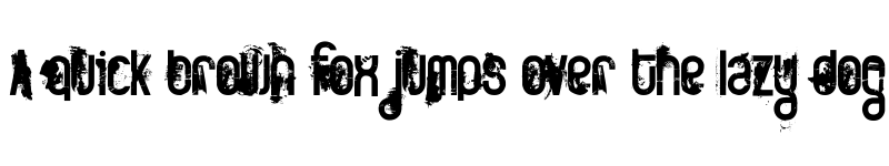 Preview of FT Twisted Ontogenesis Demoversion font