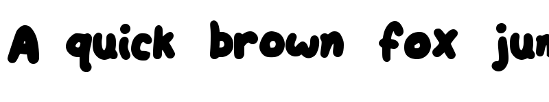 Preview of Ftoonk Regular font