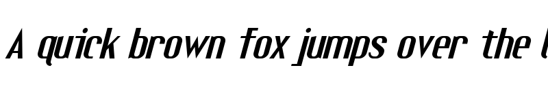 Preview of Fuel Italic font