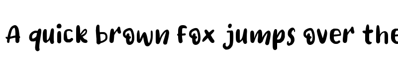 Preview of FullFill Regular font