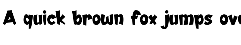 Preview of Funicorn Regular font