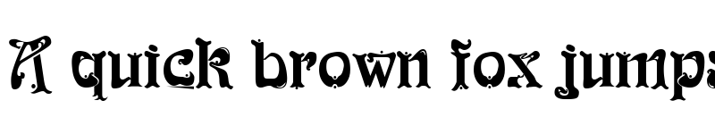 Preview of Funk Regular font