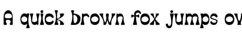 Preview of Funkorama Regular font