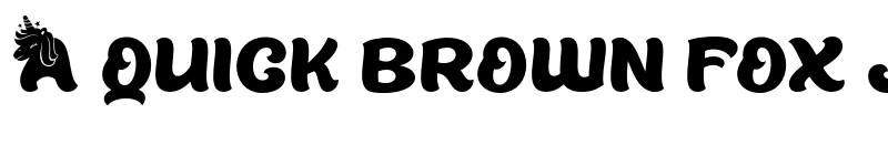 Preview of Funky Unicorn Regular font