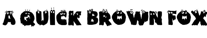 Preview of Funny Death Regular font