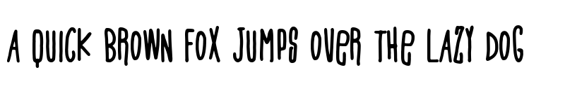 Preview of Funny Maid Corporation Regular font