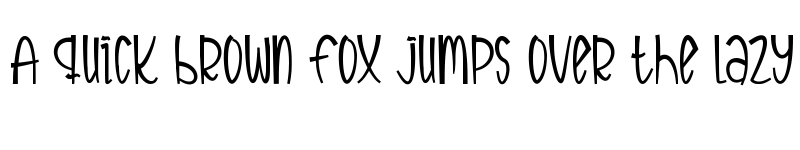 Preview of Funny Rabbit Regular font