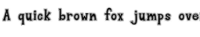 Preview of Funny Sports Outline Regular font
