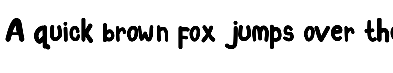 Preview of Funplay Handrawn Font Regular font
