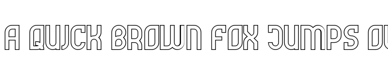 Preview of Futrons Outline Regular font